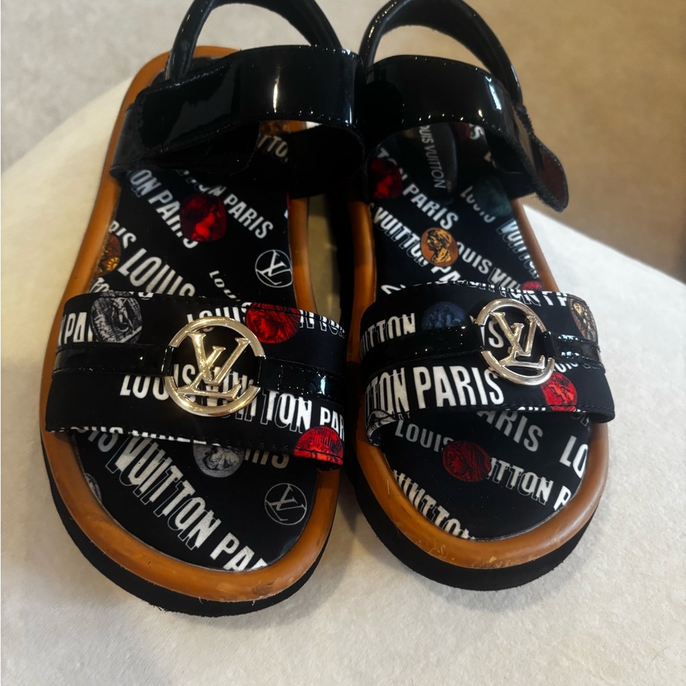 LV girl sandals